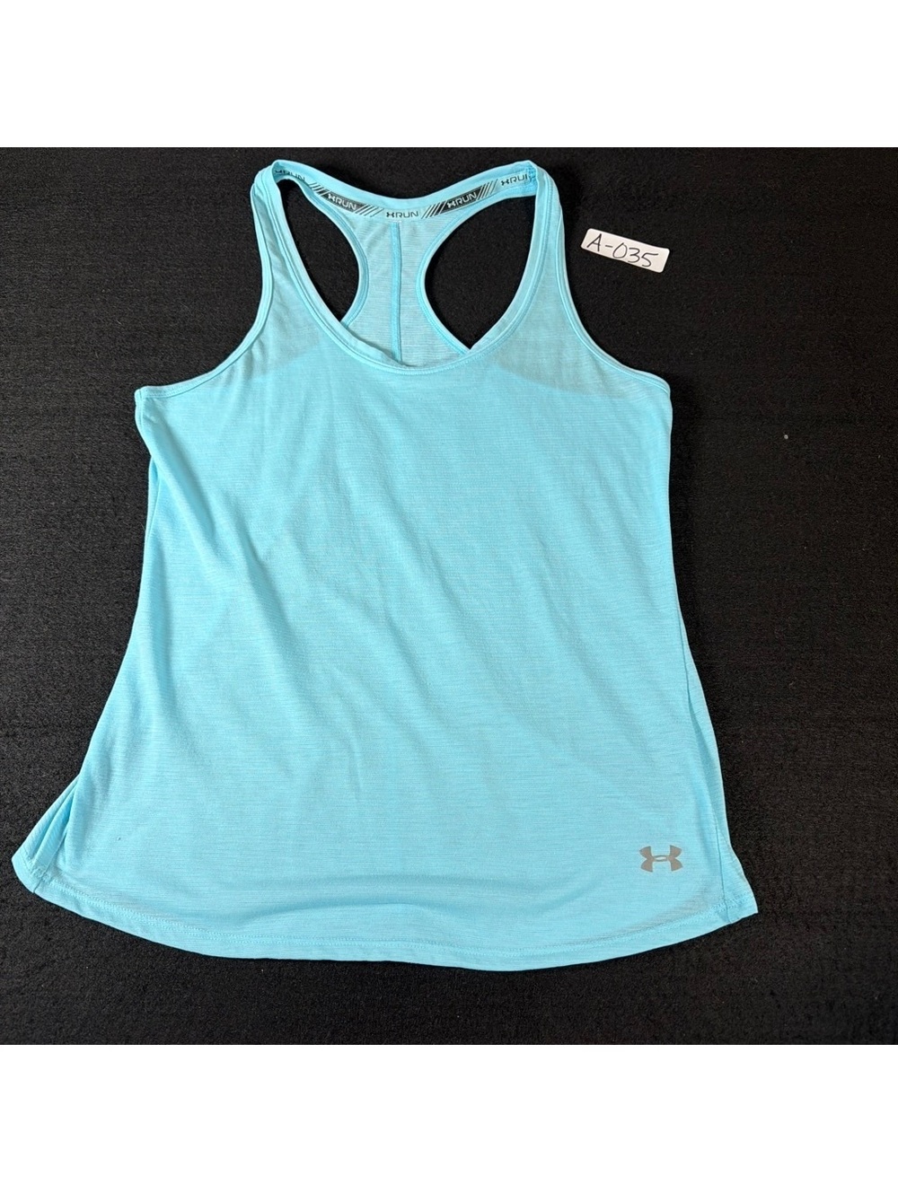 Under Armour Women’s Blue HeatGear Racerback Running Tank Top Athletic Workout